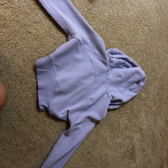 Lululemon Athletica Light Purple Zip-Up Hoodie - Picture 5 of 5